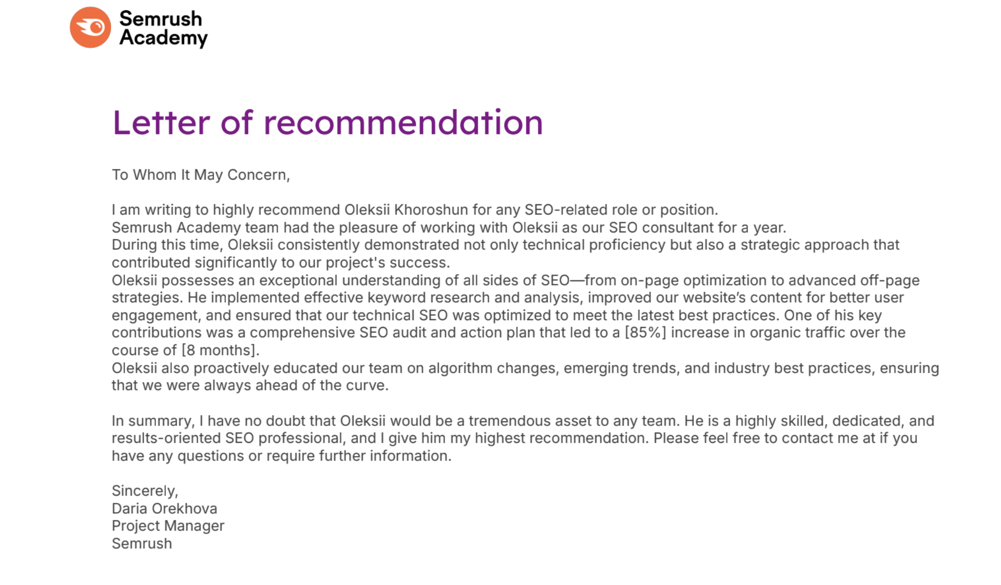letter-of-recommendation